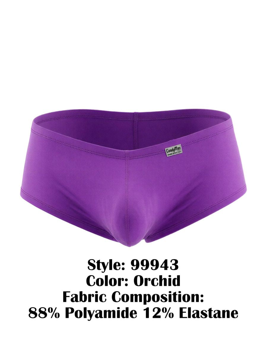 CandyMan Men's Underwear 99943 Trunks Color Orchid