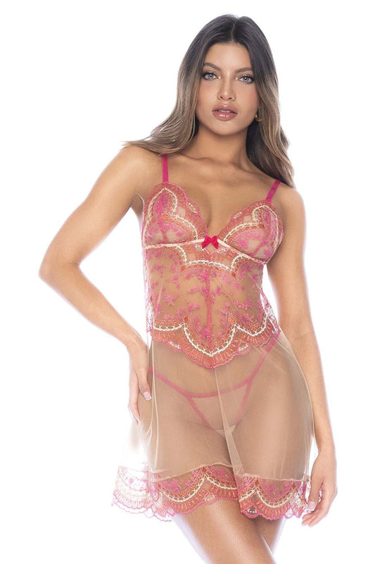 Mapale 7604 Babydoll Color Rose Whisper