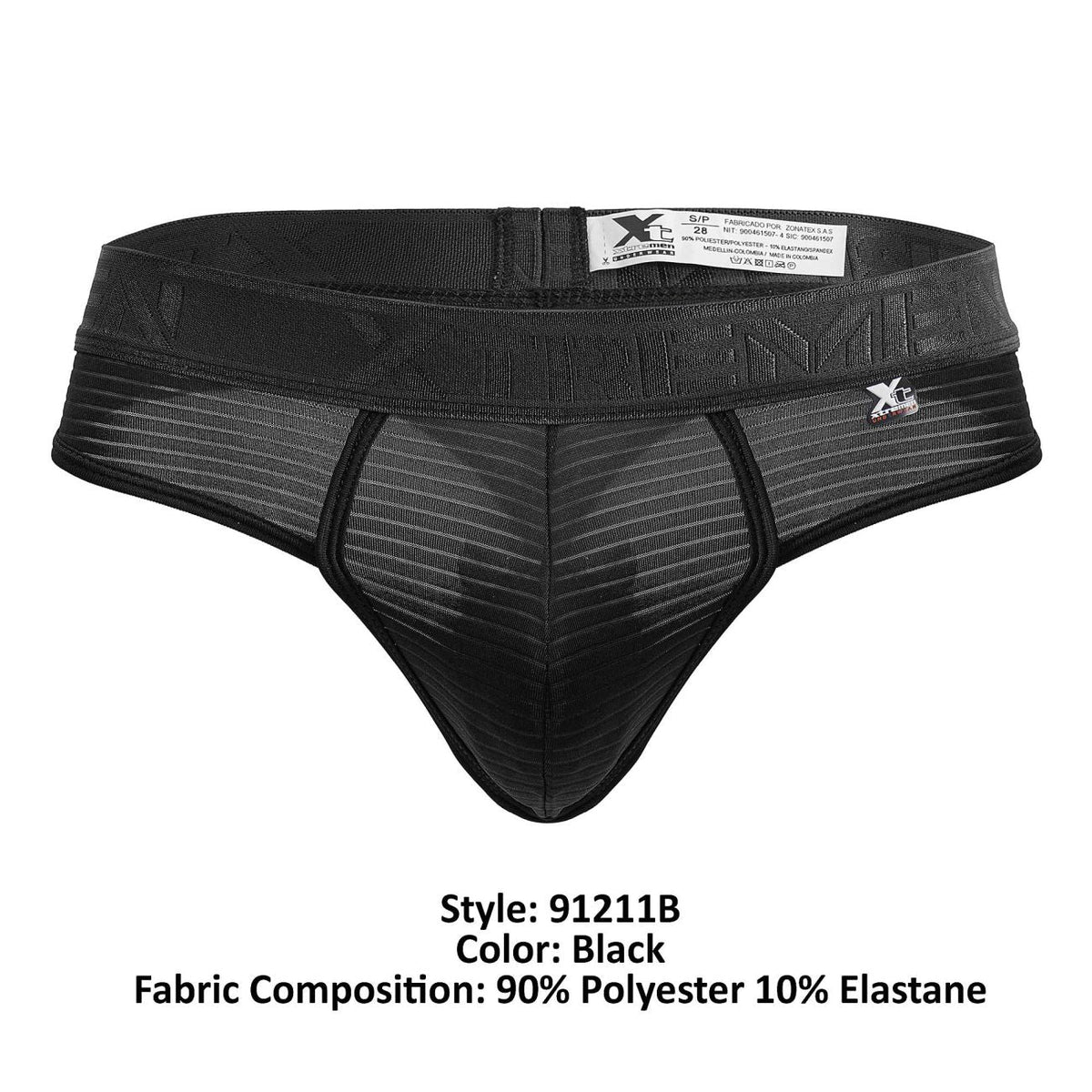 Xtremen 91211B Microfiber Thongs Color Black
