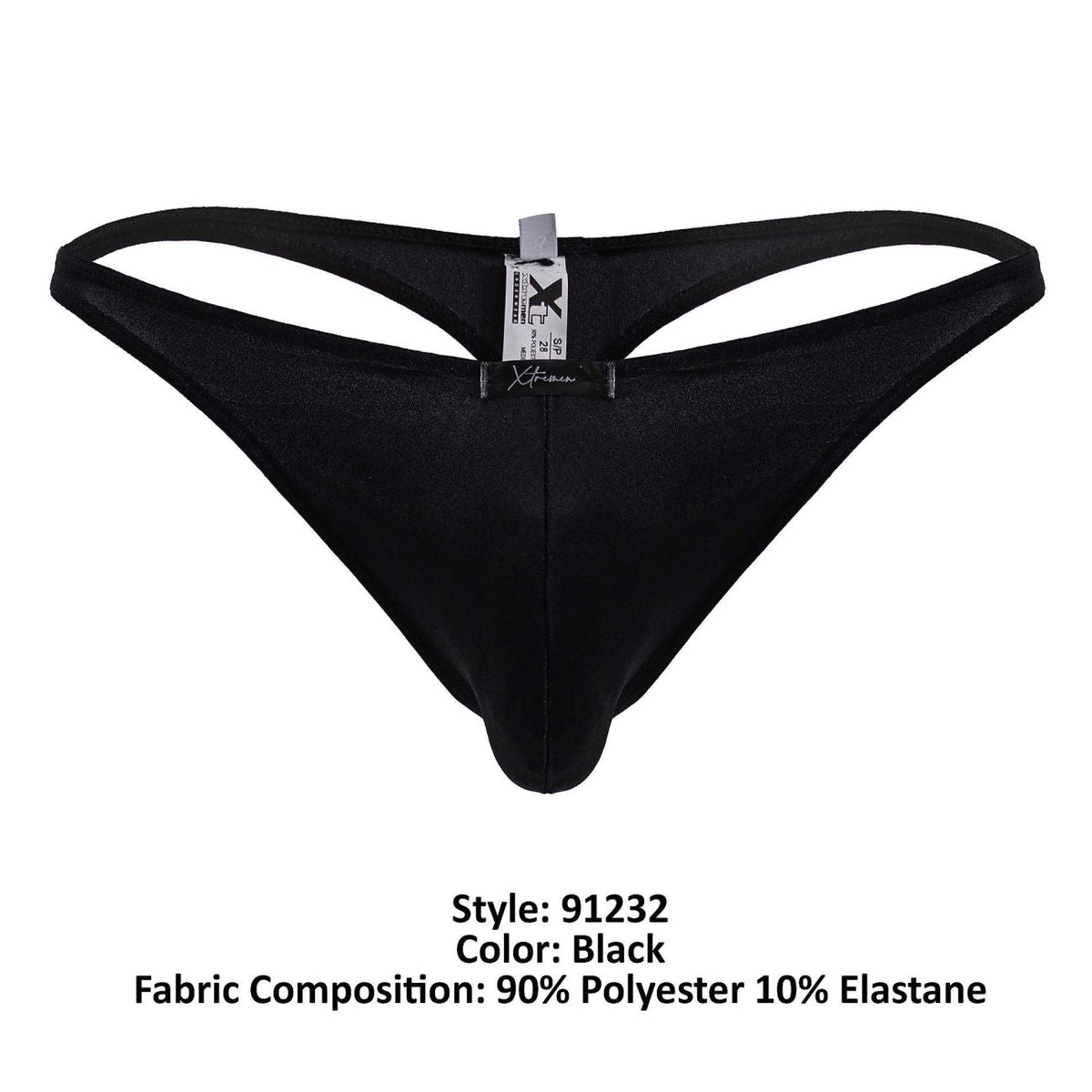Xtremen 91232 Microfiber Thongs Color Black