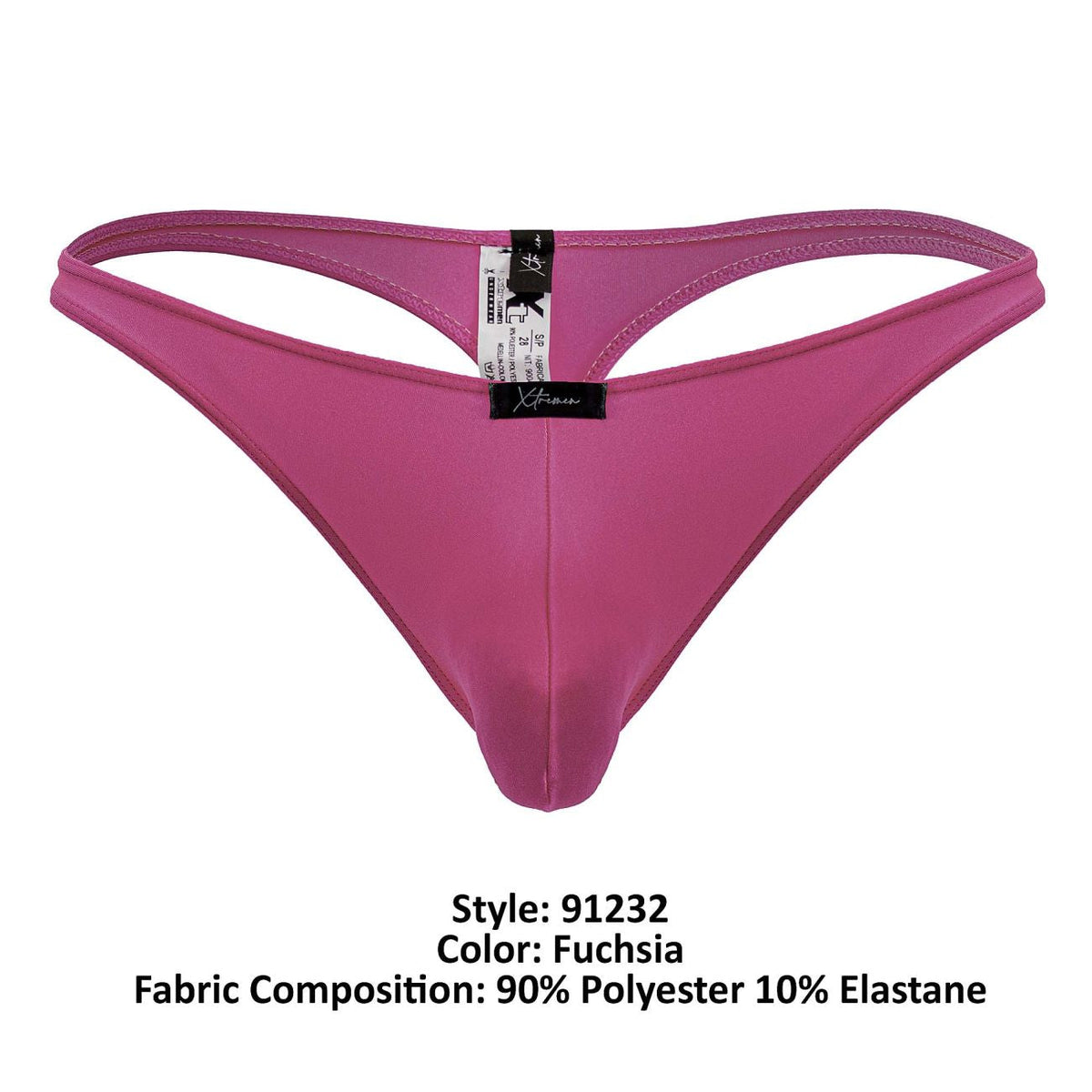 Xtremen 91232 Microfiber Thongs Color Fuchsia