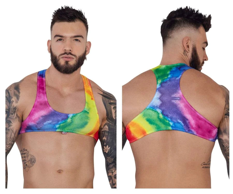 Pikante 1267 Ultra Tie Die Crop Top