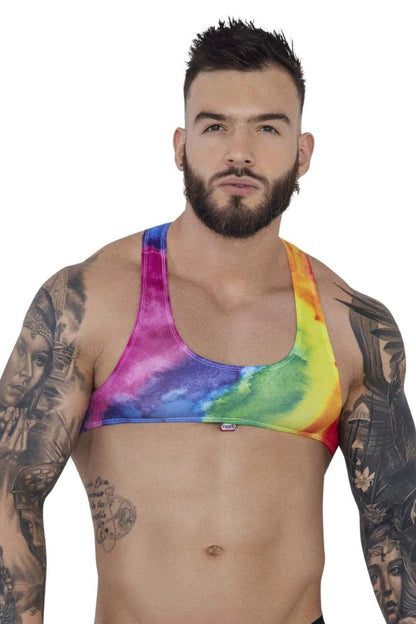 Pikante 1267 Ultra Tie Die Crop Top