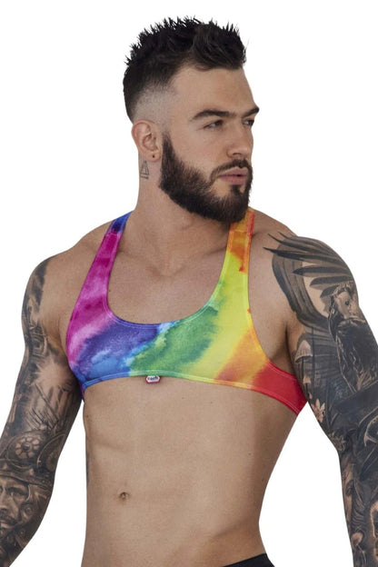 Pikante 1267 Ultra Tie Die Crop Top