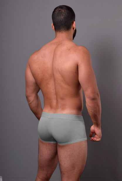 Doreanse Men's Underwear 1760-GRY Low-rise Trunk Color Gray