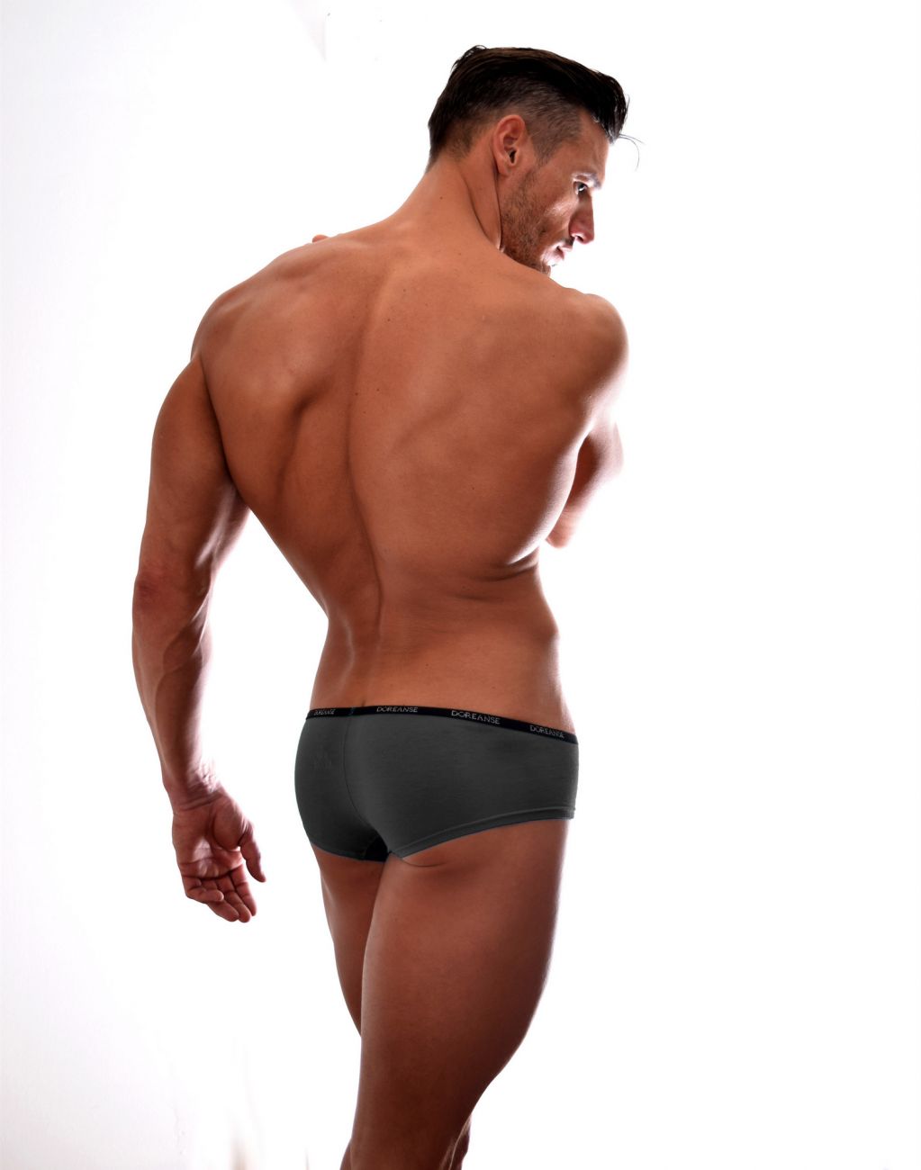 Doreanse Men's Underwear 1781-SMK Naked Mini Trunk Color Smoke