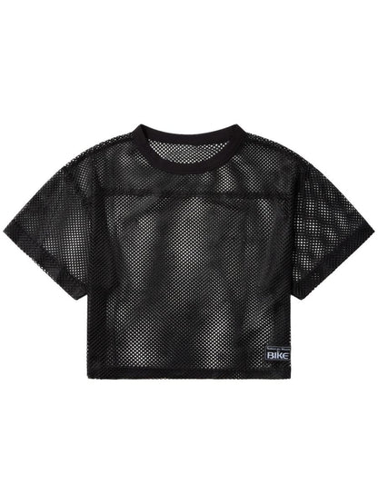 BIKE Athletic BAM134 Short Sleeve Practice Jersey in Bold Color Black