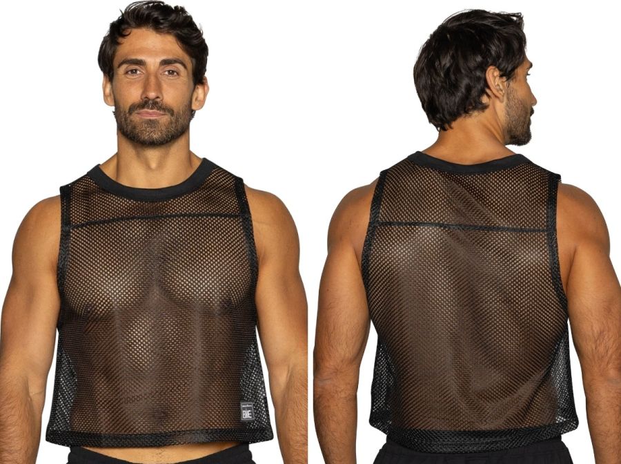 BIKE Athletic BAM135 Sleeveless Mesh Practice Jersey Color Color Black
