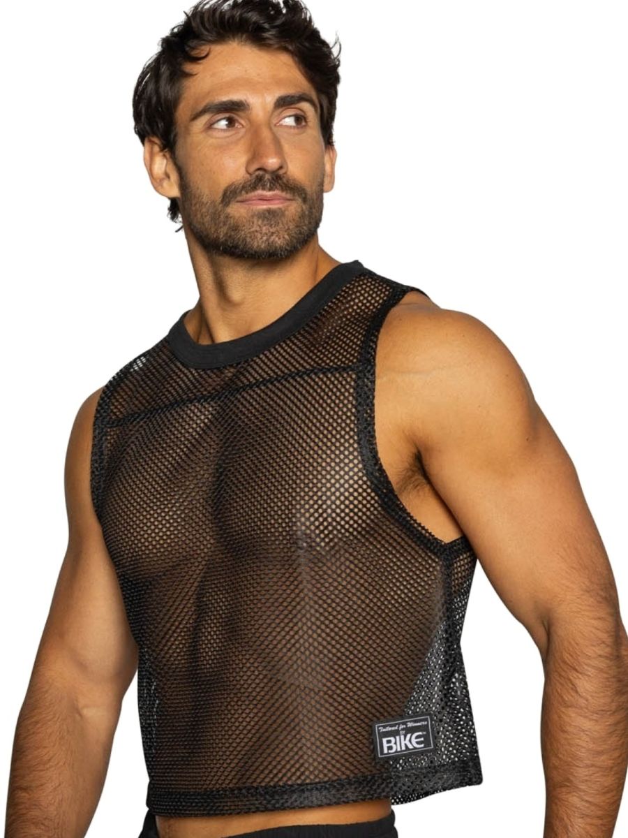 BIKE Athletic BAM135 Sleeveless Mesh Practice Jersey Color Color Black
