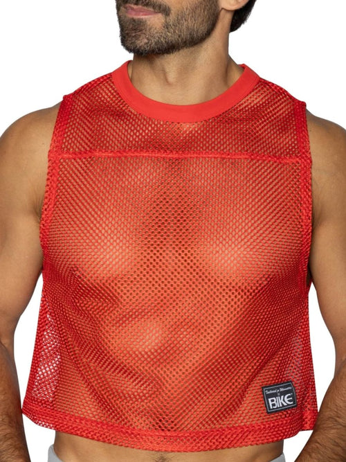 BIKE Athletic BAM135 Sleeveless Practice Jersey Color Color Red