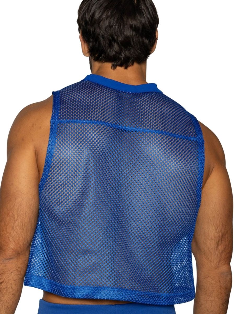 BIKE Athletic BAM135 Sleeveless Practice Jersey in Vibrant Royal Blue Color Royal