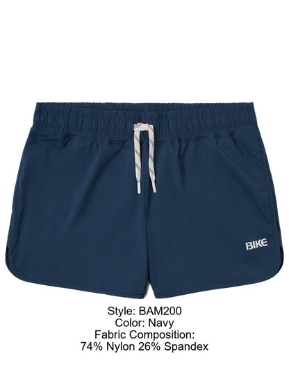 BIKE Athletic Men's activewear BAM200 Track Short Color Color Navy