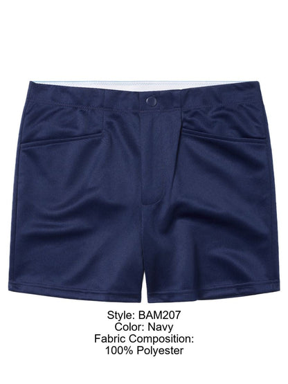 BIKE Athletic Men's activewear BAM207 Coaches Short 5 inch Inseam Color Color Navy