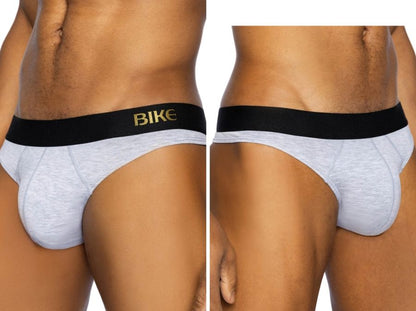 BIKE Athletic BAS319 Active Thong in Color Light Gray