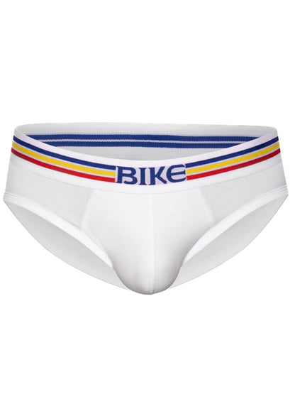 BIKE Athletic BAS327 Stretch Cotton Brief Color White
