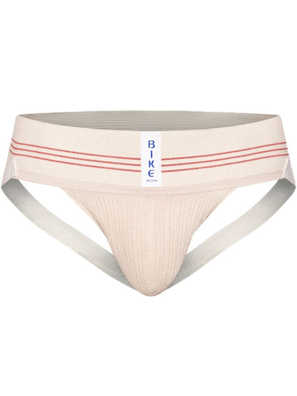 BIKE Athletic BAS333 Classic Retro: 1980s Jockstrap in Vintage Cream Color Vintage Cream
