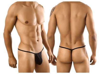 CandyMan 9586 Men's G-String Thong Color Black
