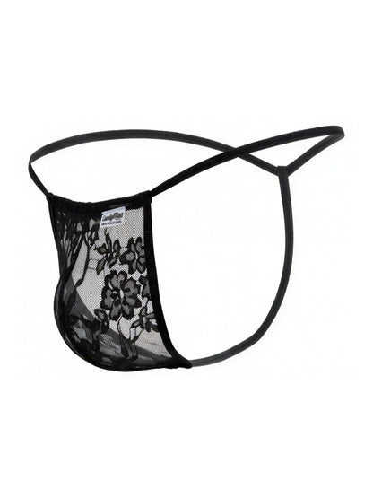 CandyMan 9586 G-String Color Black Lace