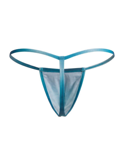 CandyMan 9586 G-String Color Blue Print