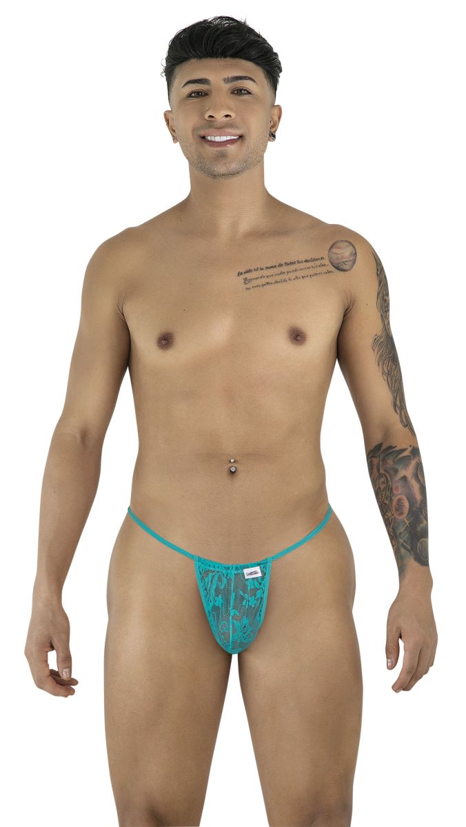 CandyMan 9586 G-String Color Jade Lace