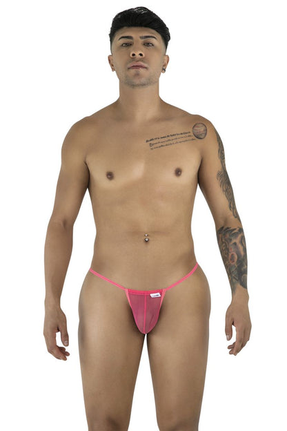 CandyMan 9586 G-String Color Pink Mesh