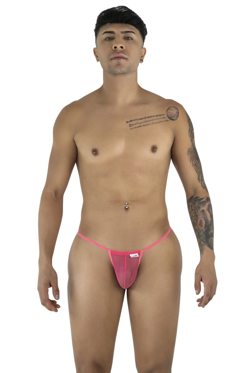 CandyMan 9586 G-String Color Pink Mesh