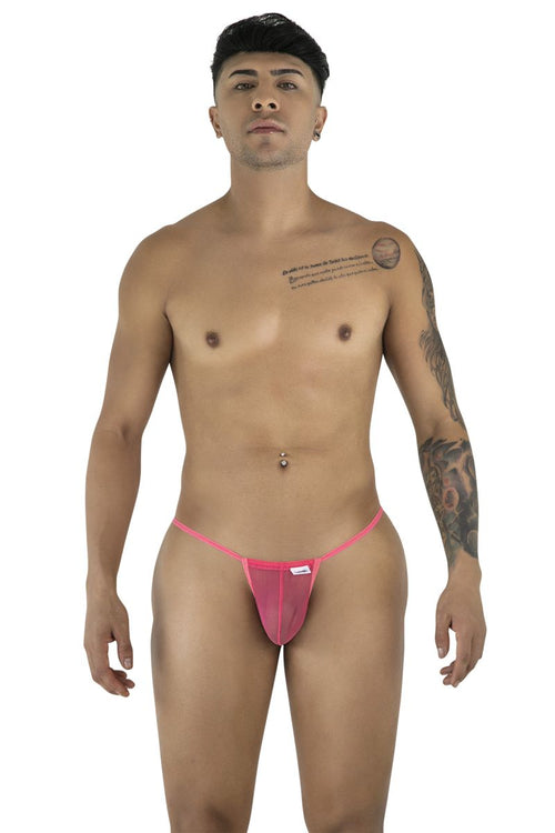 CandyMan 9586 G-String Color Pink Mesh