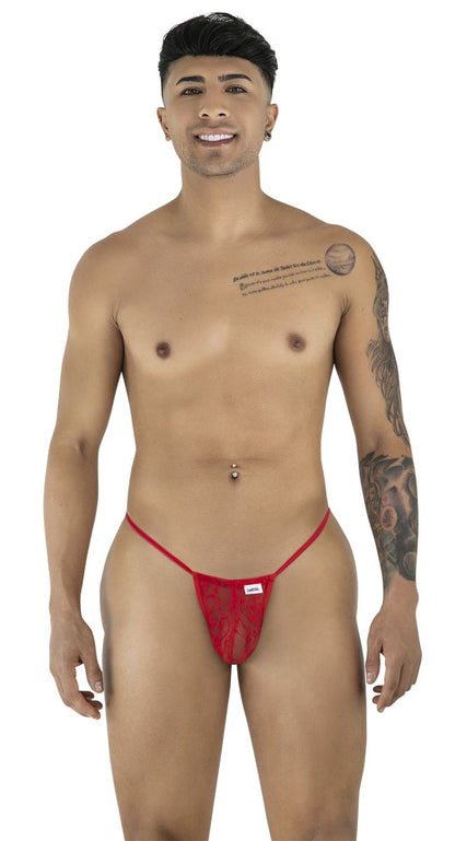 CandyMan 9586 G-String Color Red Lace