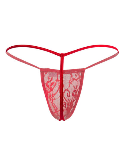 CandyMan 9586 G-String Color Red Lace