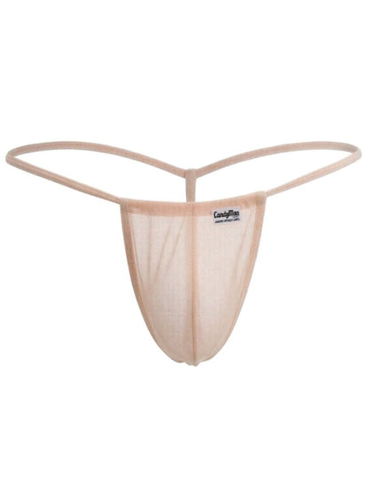 CandyMan 9586 G-String Color Tangerine Mesh