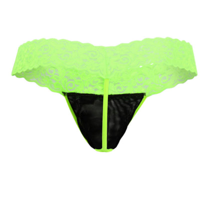 CandyMan 99370X Thongs Color Hot Green