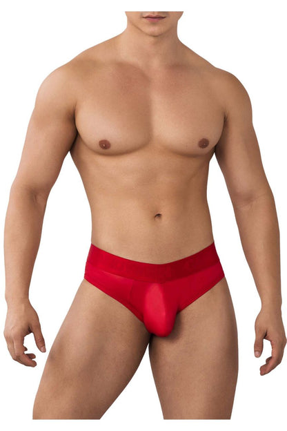 CandyMan Men's Underwear 99641 Shorty Briefs Color Red