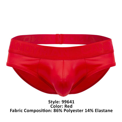 CandyMan Men's Underwear 99641 Shorty Briefs Color Red