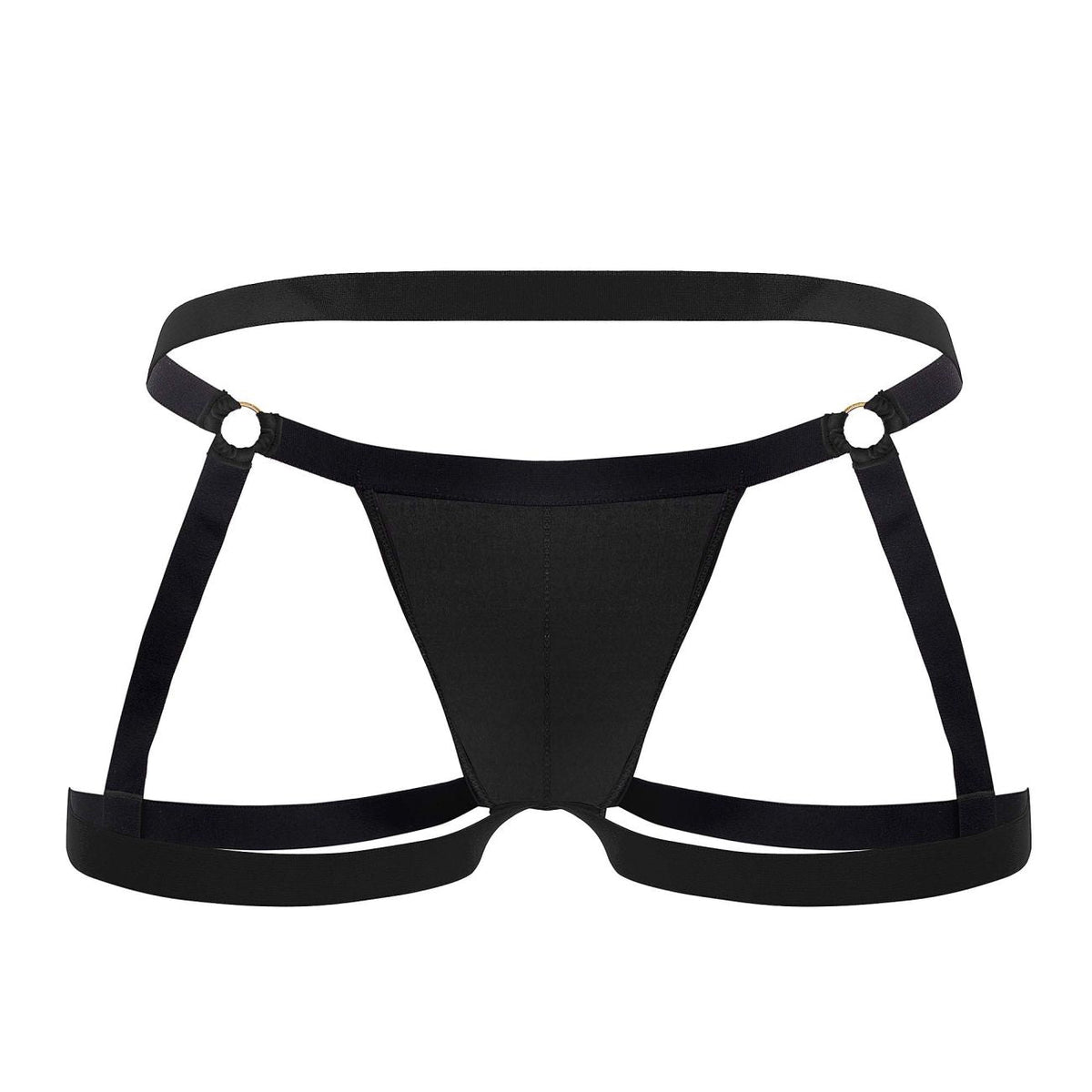 CandyMan Men's Underwear 99749 Garter Jockstrap Color Black