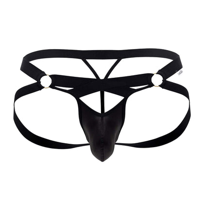 CandyMan Men's Underwear 99761 Jock G-String Color Black