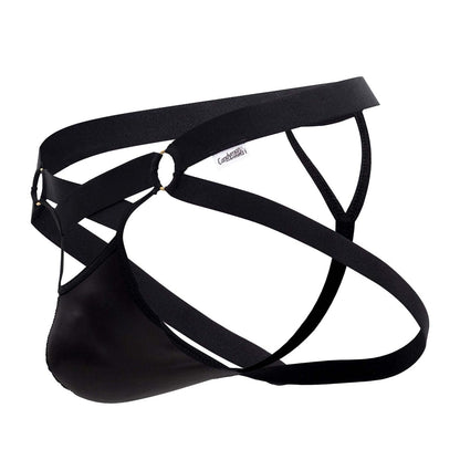 CandyMan Men's Underwear 99761 Jock G-String Color Black