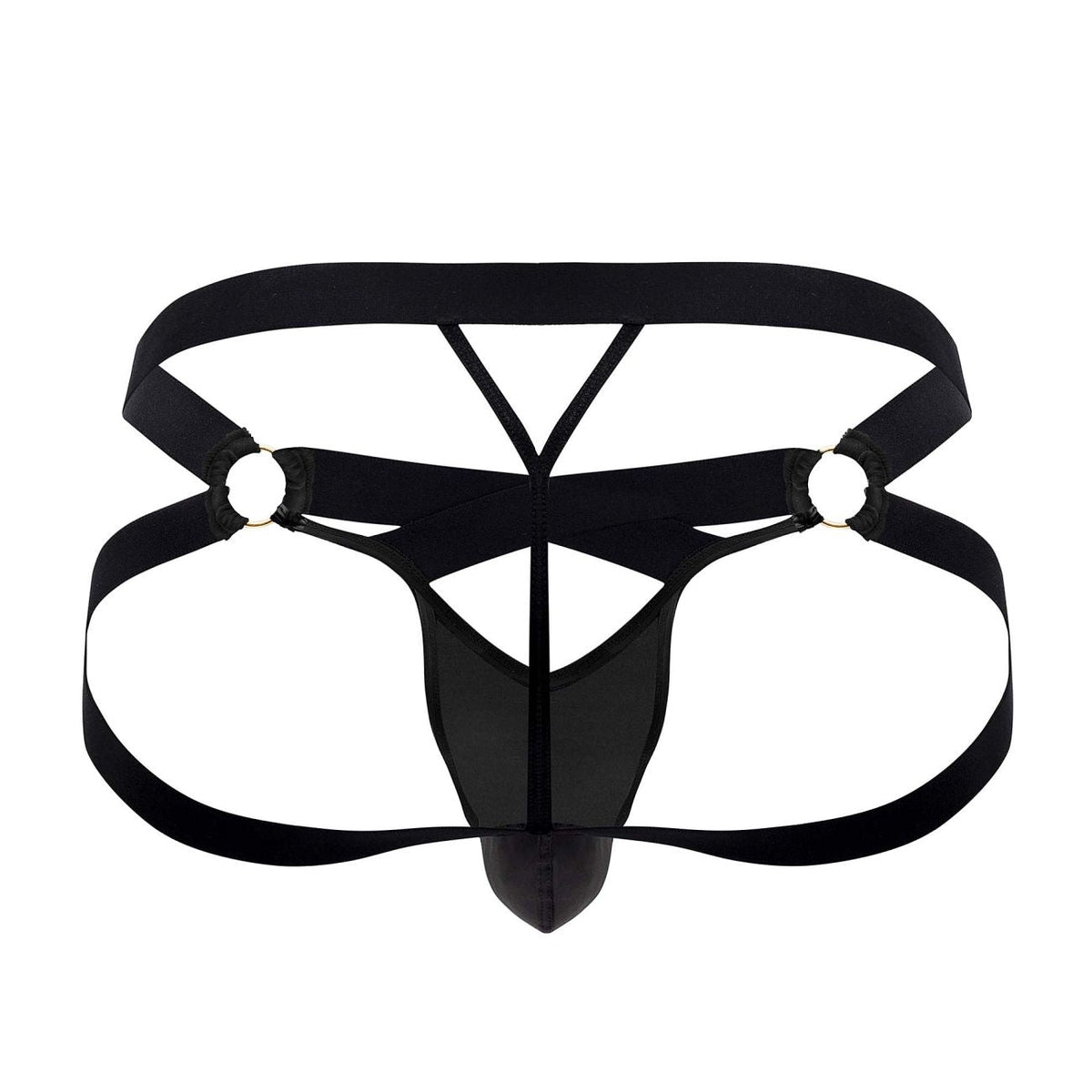 CandyMan Men's Underwear 99761 Jock G-String Color Black