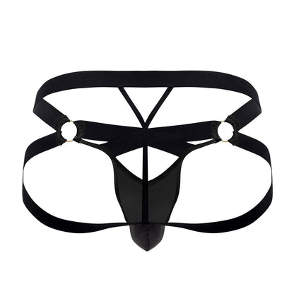 CandyMan Men's Underwear 99761 Jock G-String Color Black