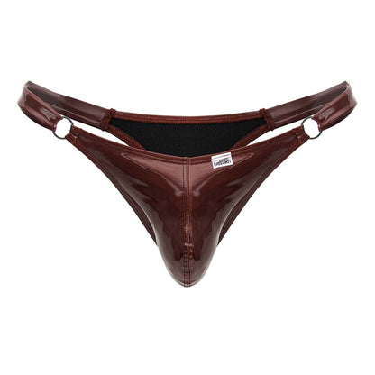 CandyMan Men's Underwear 99819 Dom Thongs Color Gloss Wine