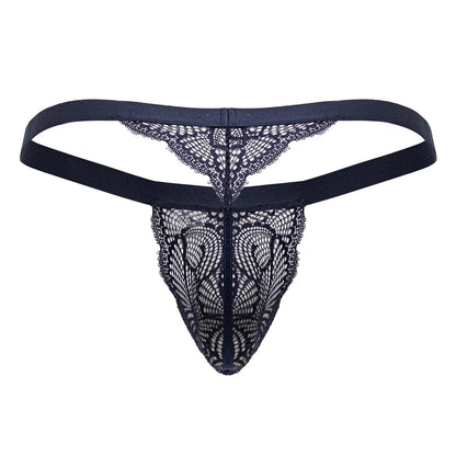 CandyMan 99823 Lace Thongs Color Blue