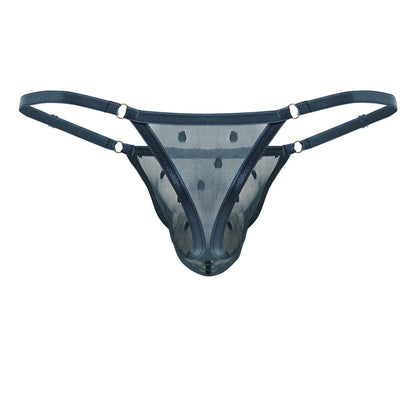 CandyMan 99824 Mesh Thongs Color Green