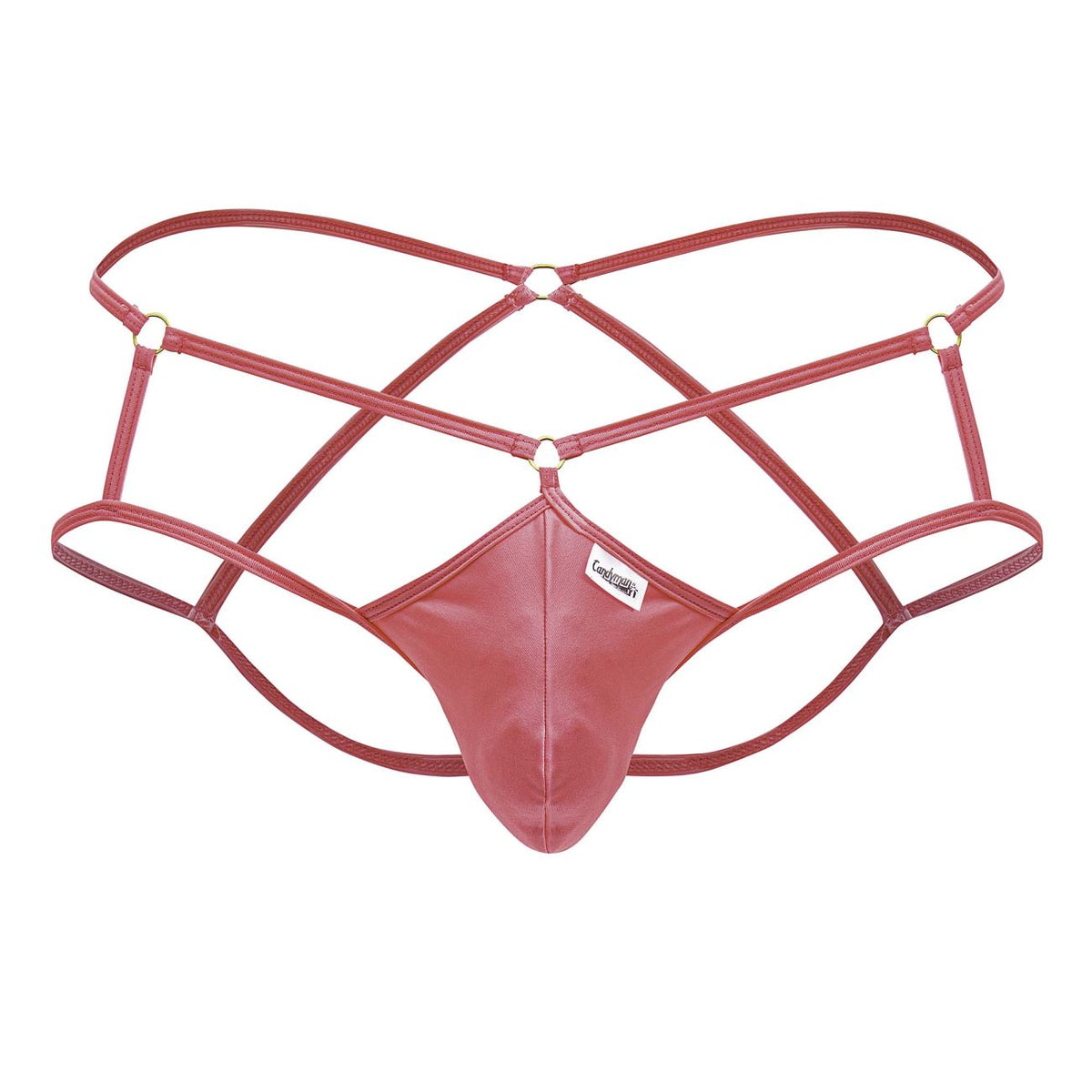 CandyMan Men's Underwear 99831 Cage Jockstrap Color Hot Pink