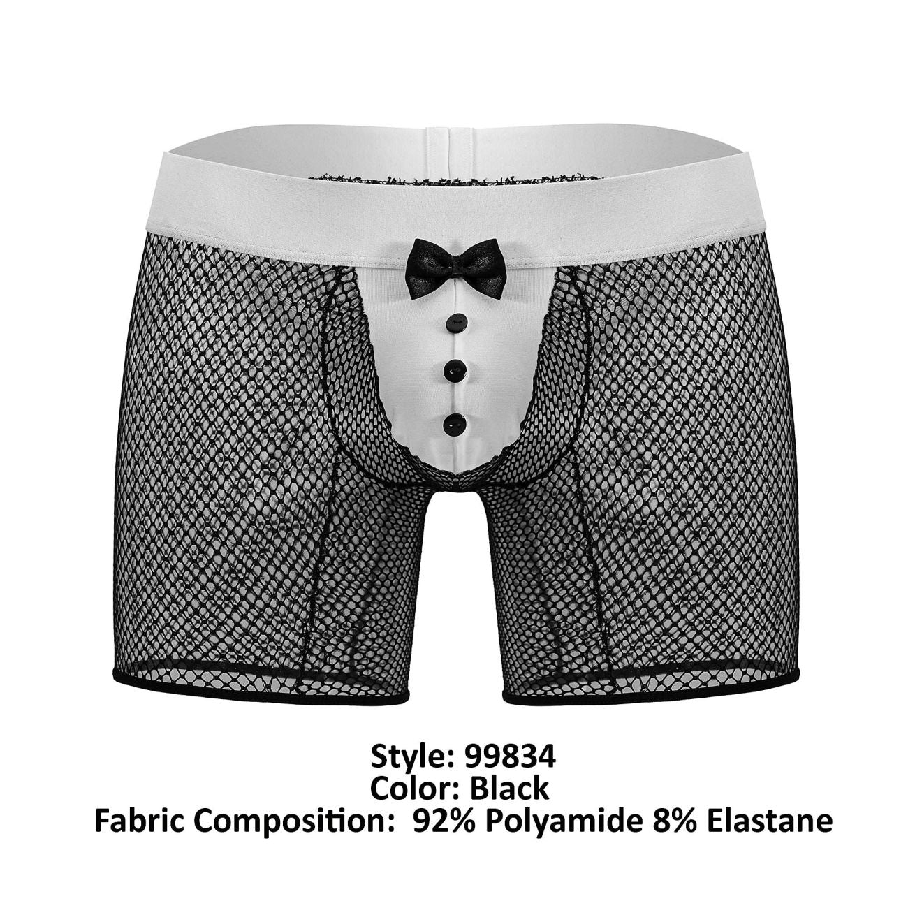CandyMan 99834 Tuxedo Trunks Color Black
