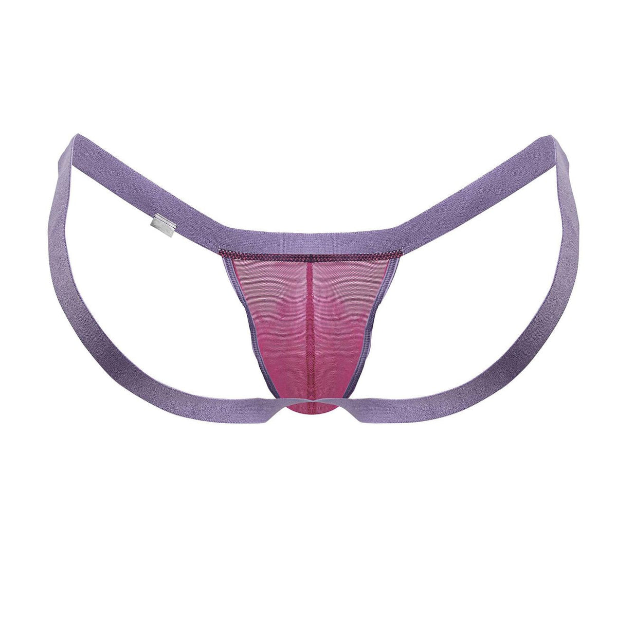 CandyMan Men's Underwear 99841 Mesh Thongs Color Hot Pink