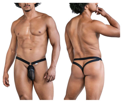 CandyMan Men's Underwear 99842 Mesh Jockstrap Color Black