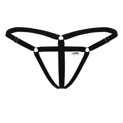 CandyMan 99852 Nudist Thongs Color Black