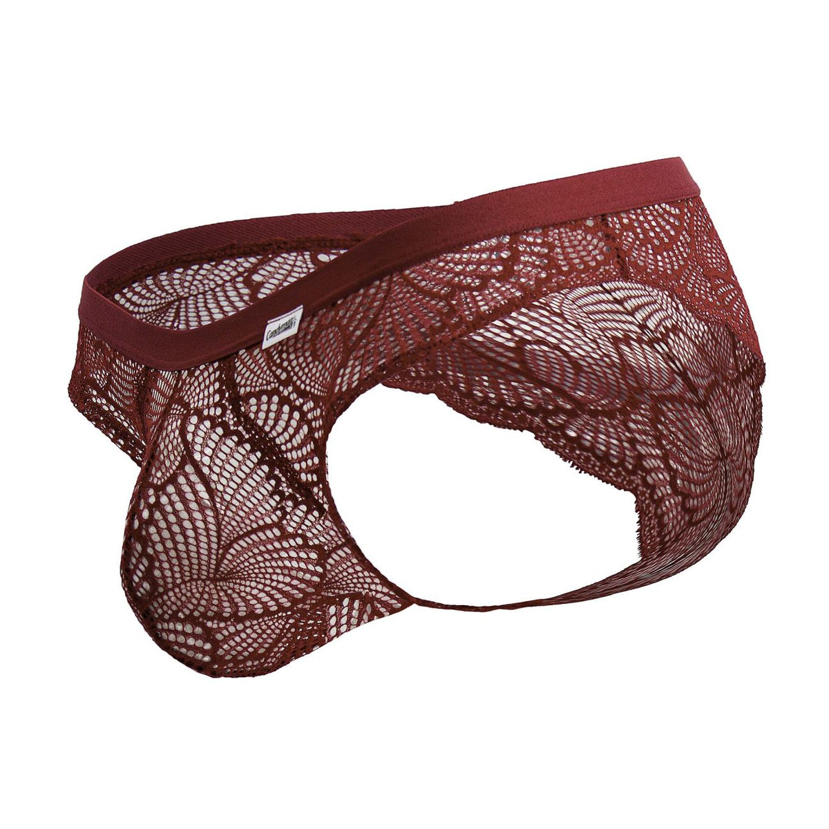 CandyMan 99968 Men's Underwear Lace Briefs color Wine
