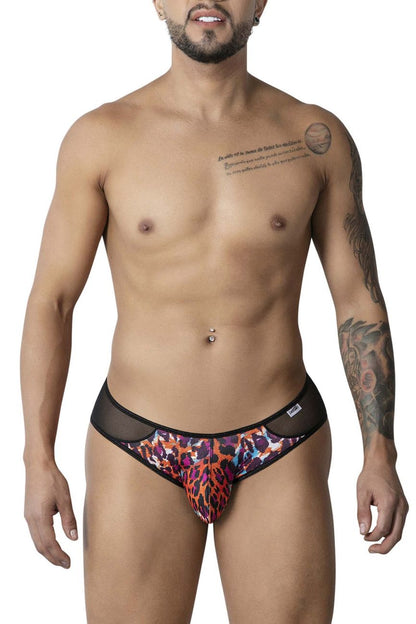 CandyMan Men's Underwear 99879 Leopard Briefs Color Animal Print
