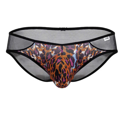 CandyMan Men's Underwear 99879 Leopard Briefs Color Animal Print