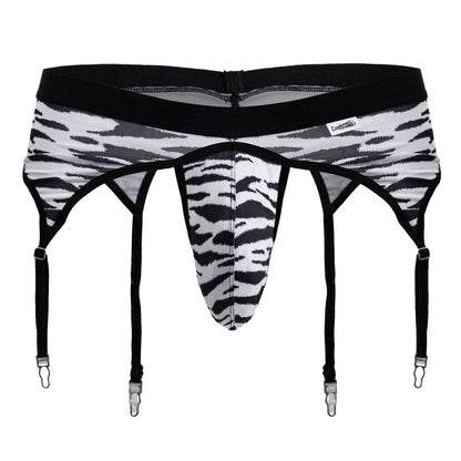 CandyMan Men's Underwear 99881 Zebra Thongs Color Zebra Print